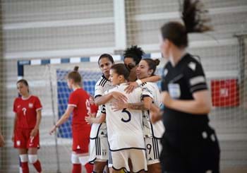 Festa Azzurra a Porec: l’Italia batte 3-2 la Polonia e vince la Futsal Week. Salvatore: “Sono contenta, missione compiuta”