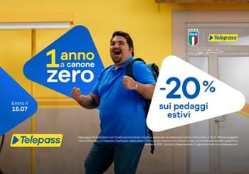 Con il concorso Telepass vinci fino a 5 anni di pedaggio autostradale in Italia. Tutte le iniziative per vivere un’estate azzurra