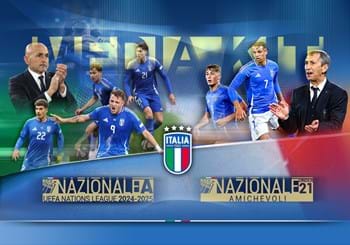 Online i media kit per le gare di marzo della Nazionale A e dell’Under 21