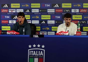 Primo allenamento per gli Azzurri ad Appiano Gentile. L’emozione di Ruggeri e Casadei: “Un privilegio essere qui”