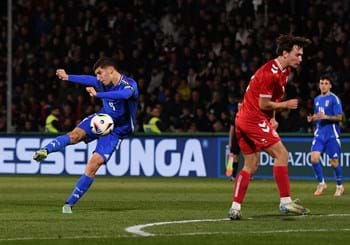 Prati, gol capolavoro: l’Italia pareggia 1-1 contro la Danimarca nell’ultimo test prima dell’Europeo. Appuntamento a giugno in Slovacchia