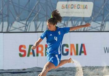 Alice Ferrazza, la leader difensiva del Beach Soccer azzurro: “La Nazionale è il sogno di tutte le bambine”