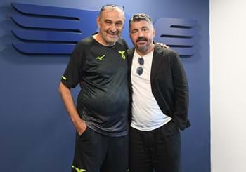 Il Ct Gattuso fa visita alla Lazio, oggi incontro con mister Sarri e i calciatori biancocelesti